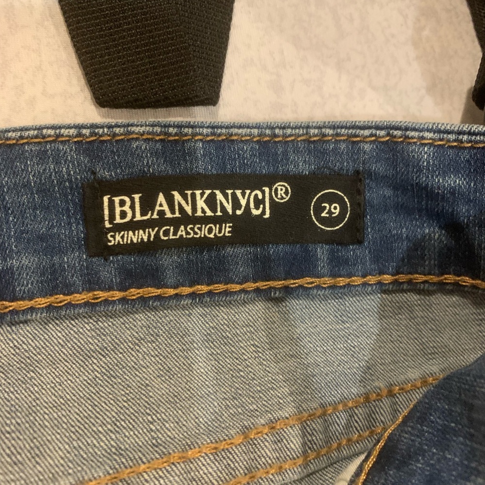 BLANK NYC, Two-Tone jeans. sz29